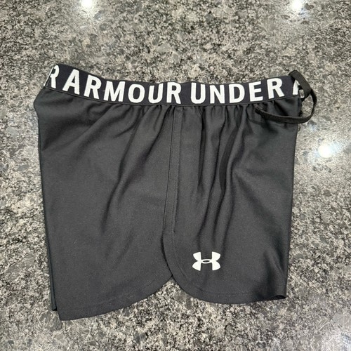 Under Armour youth girls Black Shorts - Picture 5 of 5