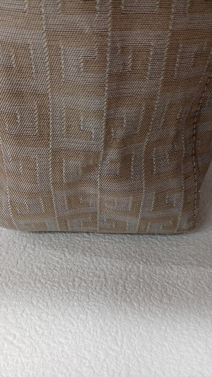 Tote Bag Model Allover Pattern Beige Condition B … - image 11