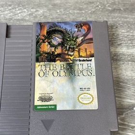 Nintendo NES Battle Of Olympus probado y funcionando aut&eacute;ntico 1989 solo cartucho