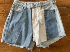 Pacsun Denim Mom Short Women s Size 25 Light Wash Multi Color Denim