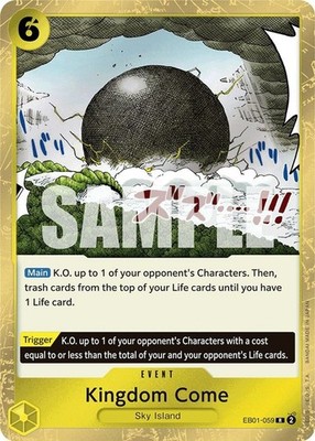 One Piece Kingdom Come (EB01-059/101) EB01 Memorial Collection NM FOIL