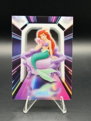 2026 Topps Disney Neon Ariel Illuminated Neon Lights Acetate #NPL-3