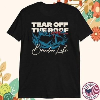 Brandon Lake Tear Off The Roof Album Cotton Black All Size T Shirt SG235