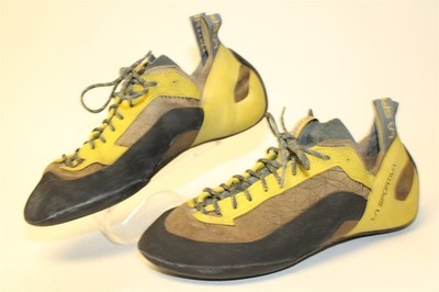 La Sportiva Italy Made Finale Men Size 12.5 46 Suede Lace Up Rock Climbing Shoes