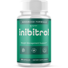 1 Pack Inibitro Natural Energy Fitness Support Vitamin Inibitrol 60 Capsules