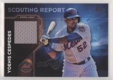 2016 Topps Scouting Report Relics Yoenis Cespedes #SRR-YC n1u