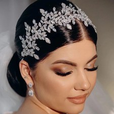 Luxury Bridal Headband Wedding Headpieces Tiaras HairPieces Jewelry Headdress