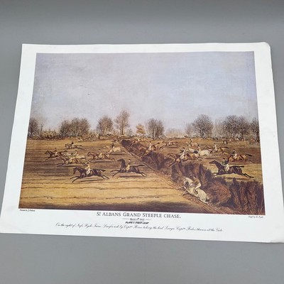 St. Albans Grand Steeple Chase'' von Henry Pyall nach James Pollard 16 x12 