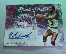 2021-22 Panini Court Kings - Brush Strokes Tiny Archibald #BR-NAB Ruby /49 (AU)
