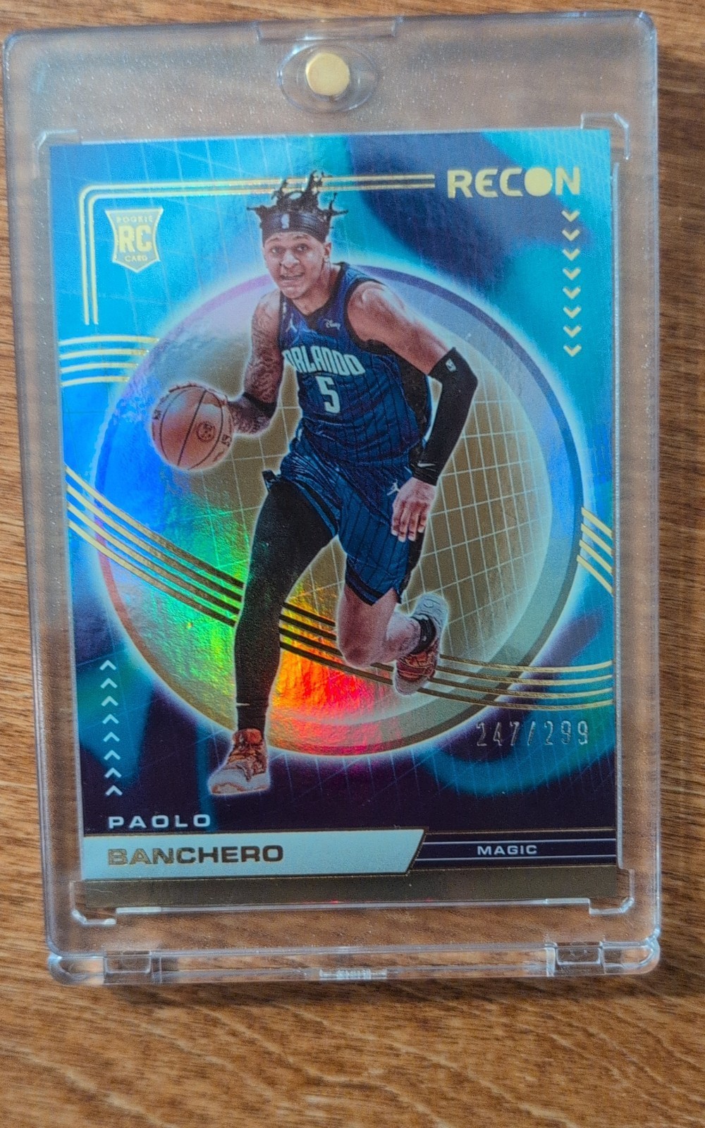 2022-23 Panini Recon - Rookies Paolo Banchero #201 Holo Bronze /299 (RC)