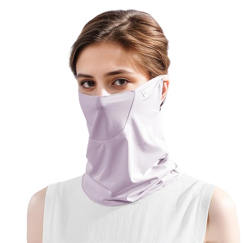 UPF 50+ UV Face Mask for Women & Men – Ice Silk Full Face Sun Shield Neck Gai...