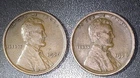 1926 P Lincoln Wheat Pennies Two Sharp Coins