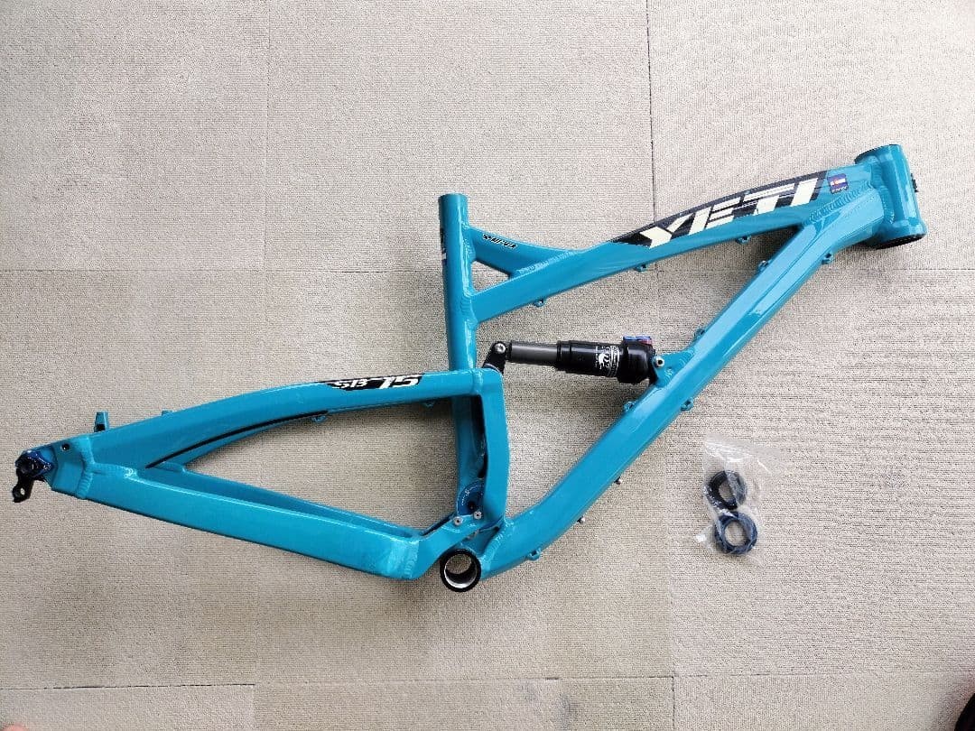 Yeti SB75 MTB Frame From Japan Used Rare item Blue Color Authentic