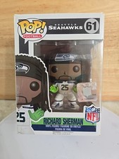 Funko Pop! Vinyl NFL Richard Sherman Seattle Seahawks Football Figure #61
