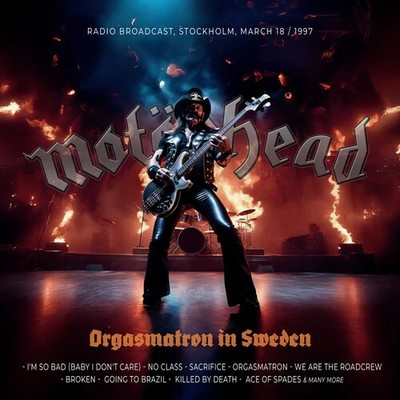 Motorhead - Orgasmatron In Sweden - Music CD