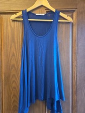 Chris & Carol Women's Tank Top. Dark Blue. Size Small. Excellent Condition