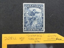 nystamps Canada Stamp # 208ii Mint OG NH $500 G14x878