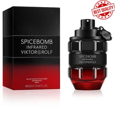 Viktor & Rolf Spicebomb Infrared 90ml 3.04oz EDT Spray Sealed Box & Best Quality