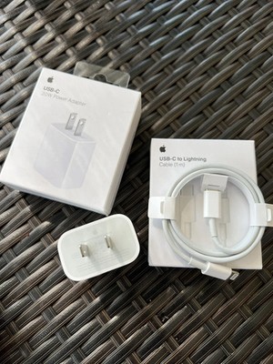 OEM Genuine 20W USB C Power Adapter Fast Charger For iPhone 17 16 15 14 13 12