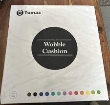 Tumaz Wobble Cushion Posture Support for Yoga, Sitting Air Board PURPLE