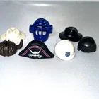 Playmobil Vtg Hats Helmets  Accessories Parts 7 Piece Lot