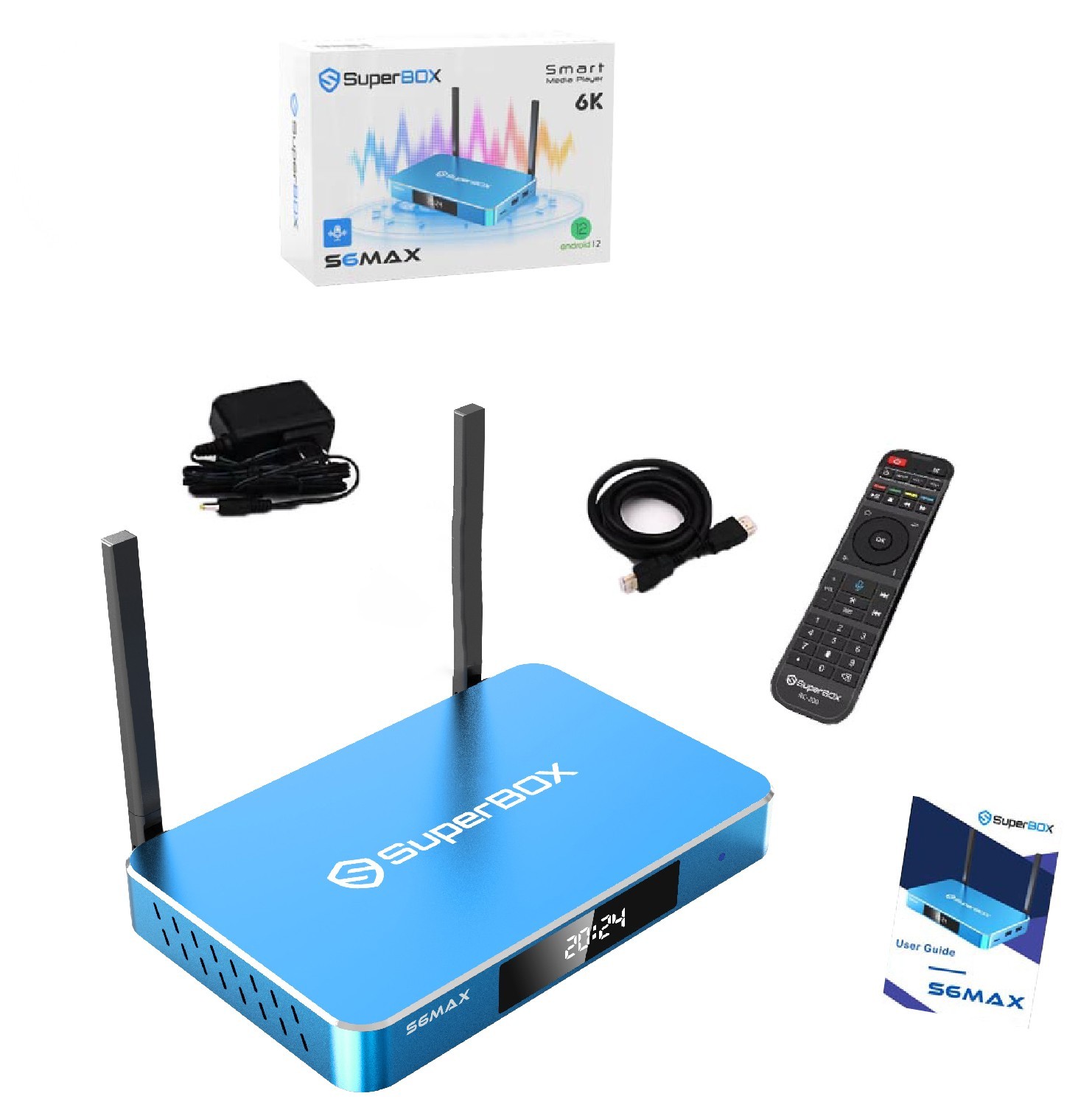 SuperBox S6 Max Bluetooth Voice Remote Parental Control Buy Now Fast Shipping