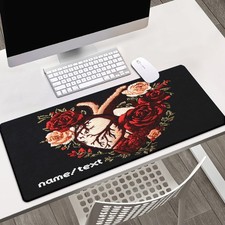 40 90cm Personalized Mouse Pad Custom with NameText - XXL Large Non-Slip Desk Ma