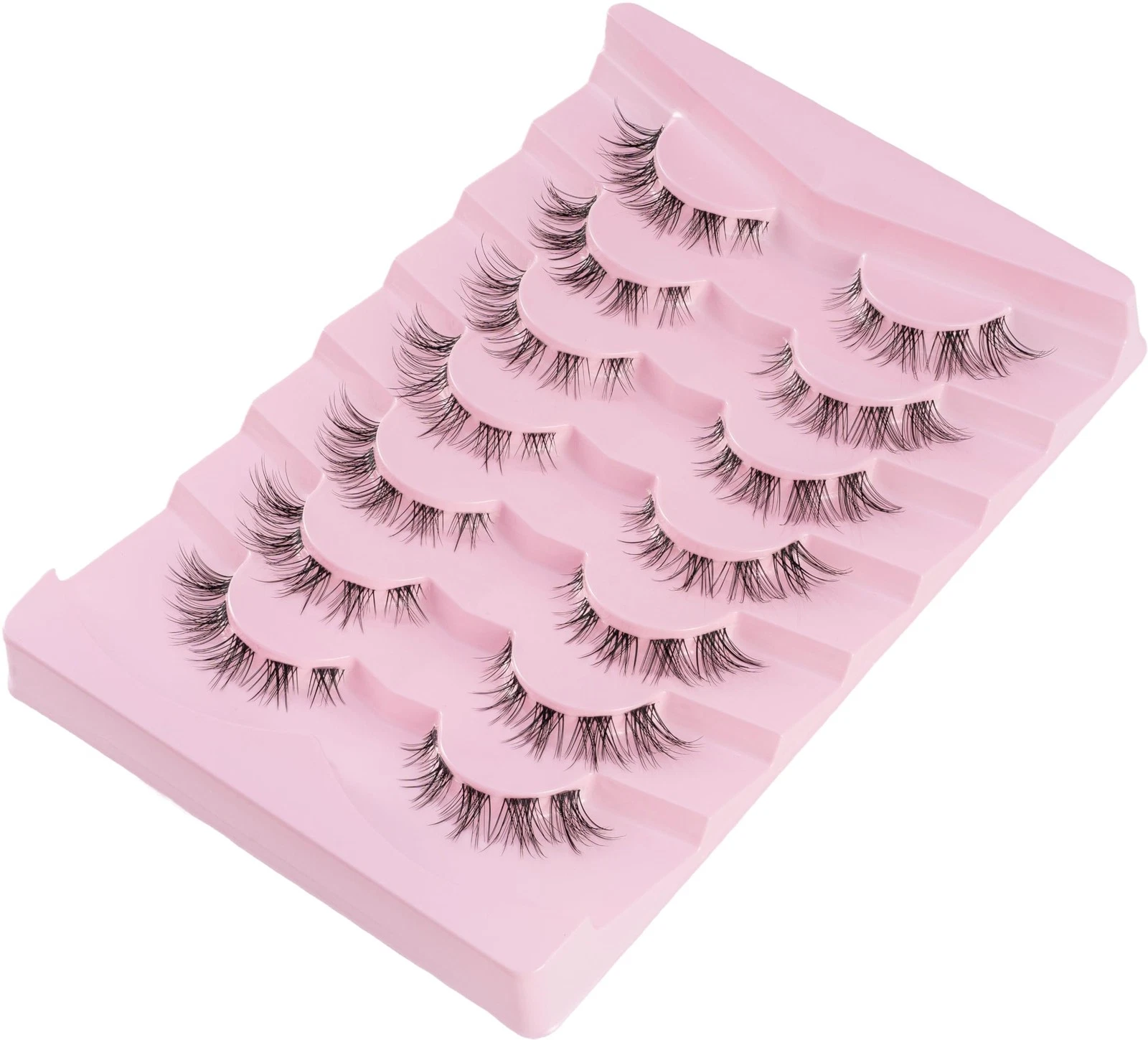 Natural Look Cluster Lashes Extensions Fluffy Lash Clusters Fake Eyelashes C ... image 8