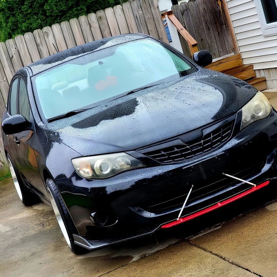 Kit de carrocería para parachoques delantero de 4 puertas + faldón lateral para Nissan Sentra SR + faldón lateral Foto 2 de 4