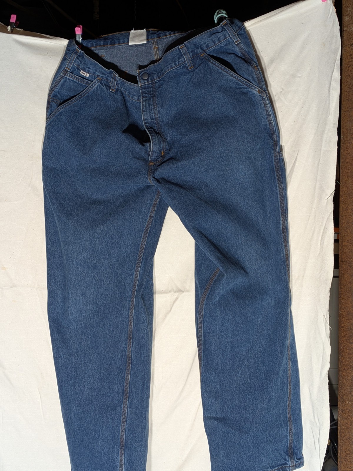 Carhartt Men's FR 2112 CAT2 FRB13-DNM 42x32 Original Fit Work NWT Dungaree Jeans