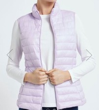Dunnes Superlight Lilac Padded Gilet Size Medium Brand New With Tags