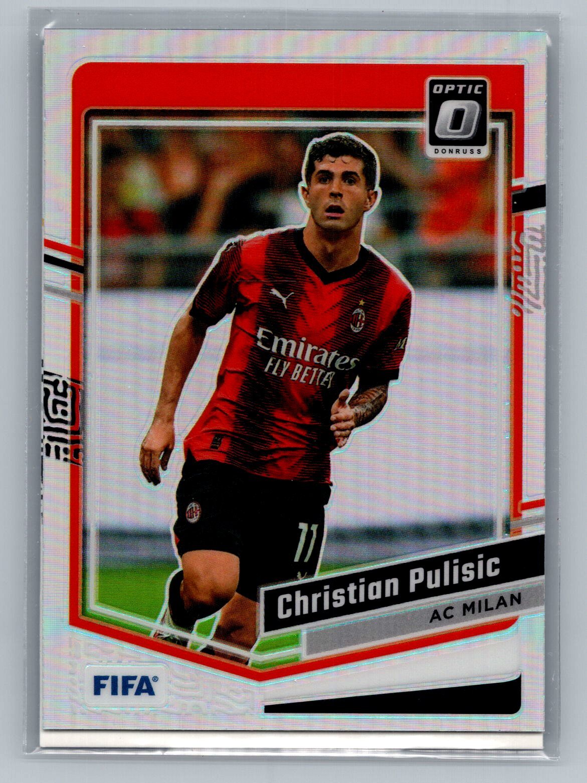 2023-24 Donruss #128 Christian Pulisic Optic Holo