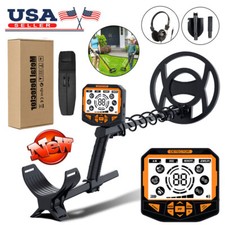 Professional Metal Detector, Waterproof, High Accuracy, 10" Coil, LCD Display