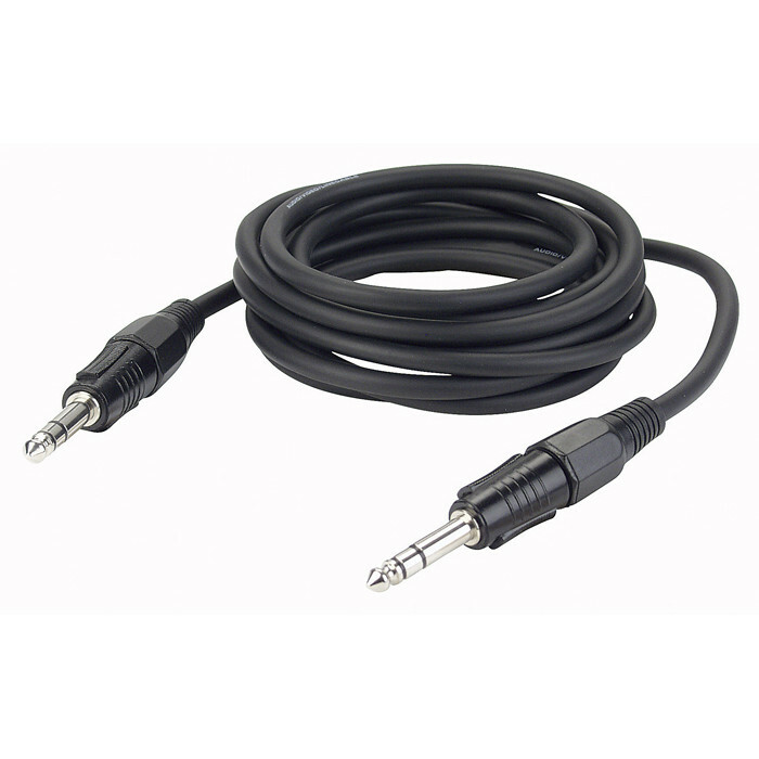 DAP Audio FL07150 6.35mm Stereo Jack to 6.35mm Stereo Jack 1.5m Cable