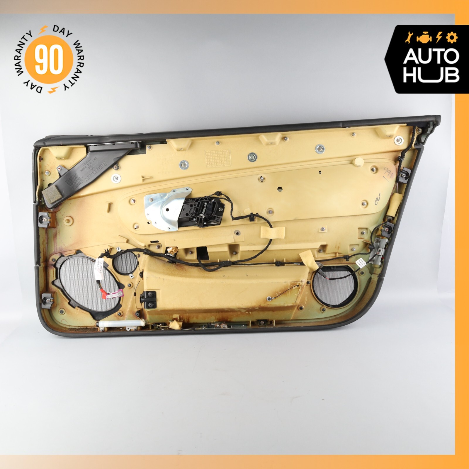 07-11 Bentley Continental GTC Convertible Left Side Interior Door Panel OEM 62k