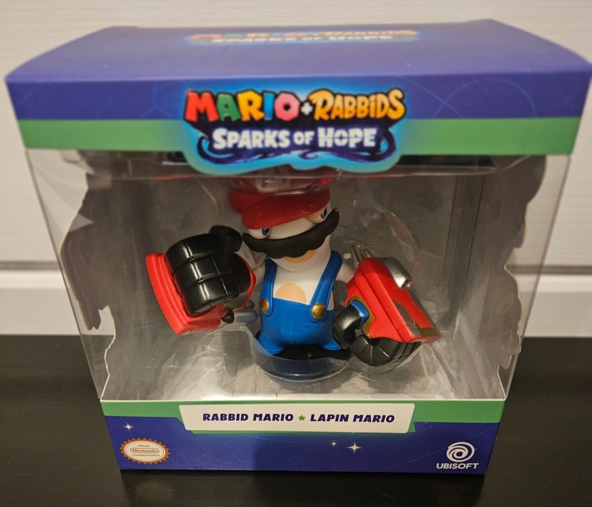 Figurine Rabbid Mario – Mario + Rabbids Sparks Of Hope – Ubisoft – Neuf