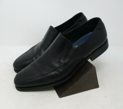 Magnanni Madrid Black Leather Dress Loafers Slip on Shoes Style 16923 Magnanni Madrid Men main image 4