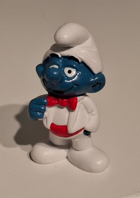 Figurine Schleich Le JARDIN - Schtroumpf NEUF Sous Blister (Smurf Pitufo Schlumpf)