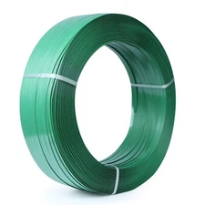 5/8"x0.031"x3773' Polyester (PET) Strapping Roll Poly Strapping By U.S. Solid