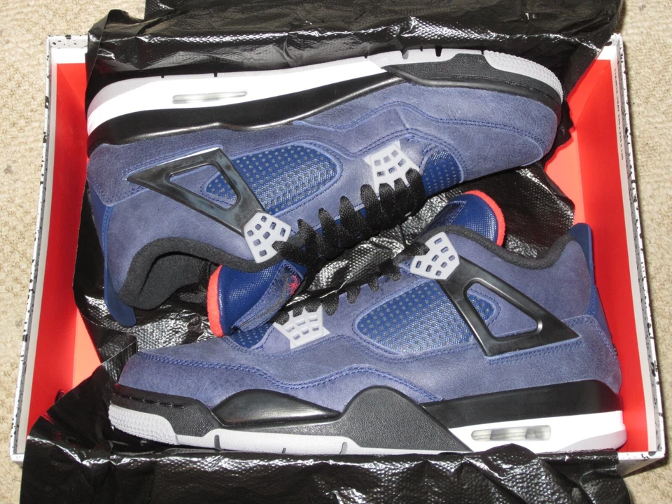 Nike Air Jordan 4 Retro Winterized Azul Leal Talla 9.5 ¡NUEVO! CQ9597-401 2019 Foto 4 de 4