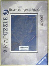 Ravensburger Map Puzzle 1000 Teile Hamburg noch verschweißt