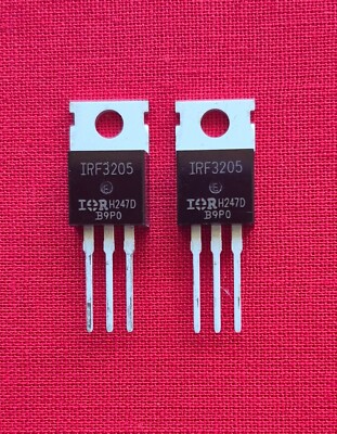 IRF3205 Transistor MOSFET N-Channel 110A 55V TO220 Menge Wählbar 1-10 Stück