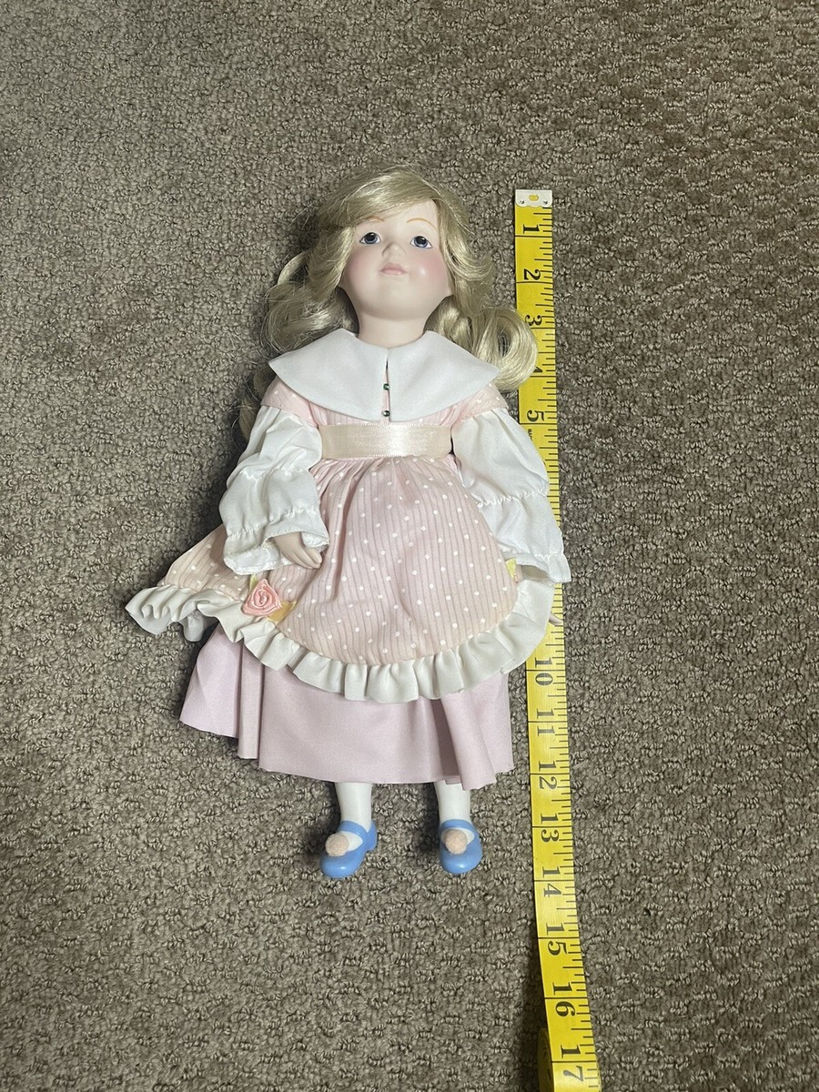 Franklin Heirloom Porcelain Doll - Goldilocks - 1987 - 12” Tall