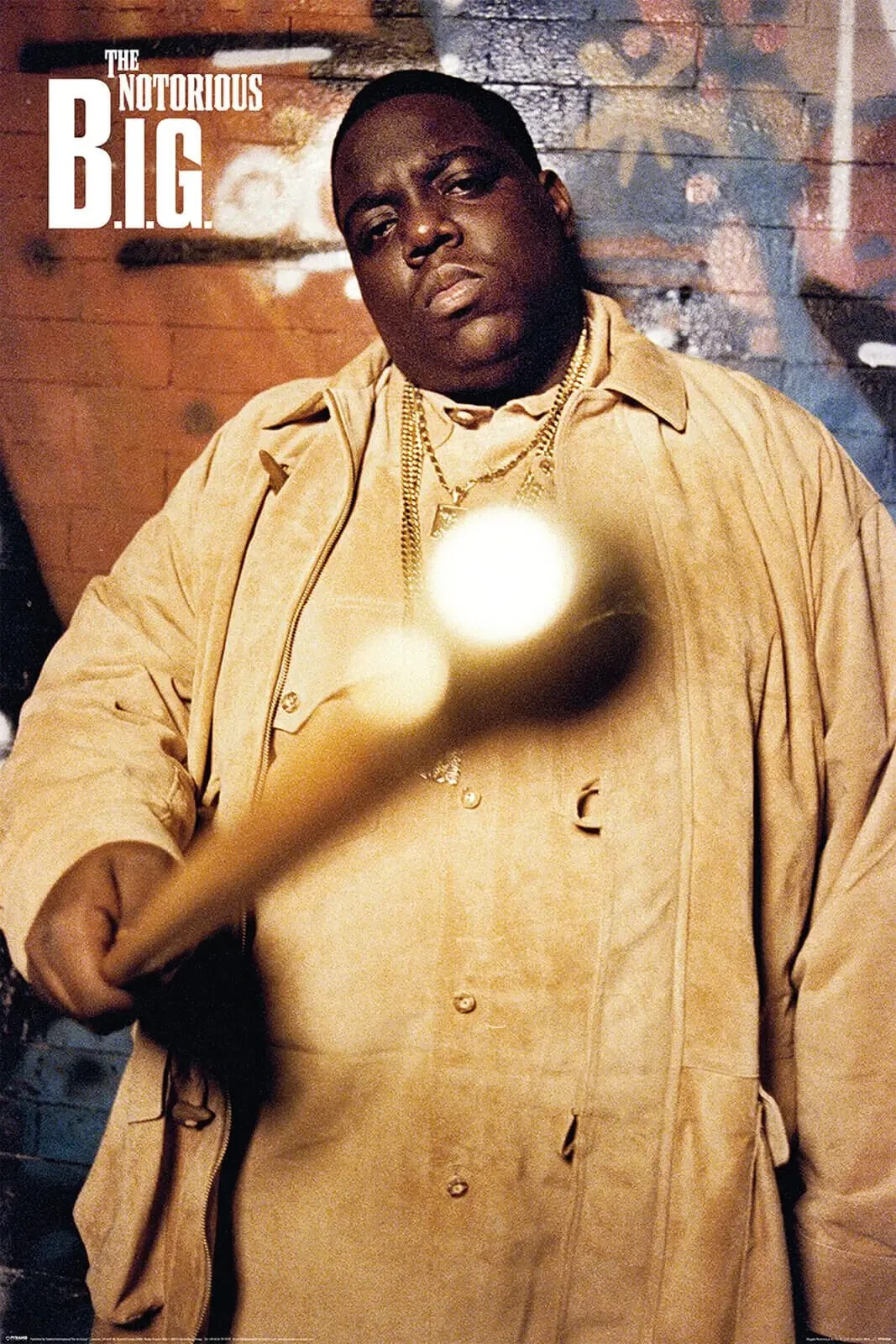 The Notorious B I G Cane Poster 61x91.5 cm | 24x36 inch new sealed