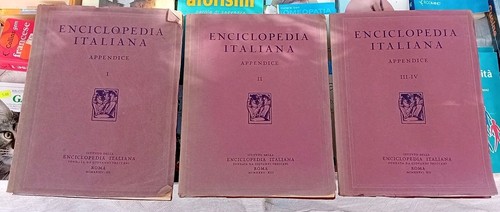 Treccani Enciclopedia Italiana Appendice 1-2-3-4 (3 Volumi) - Foto 2 di 18