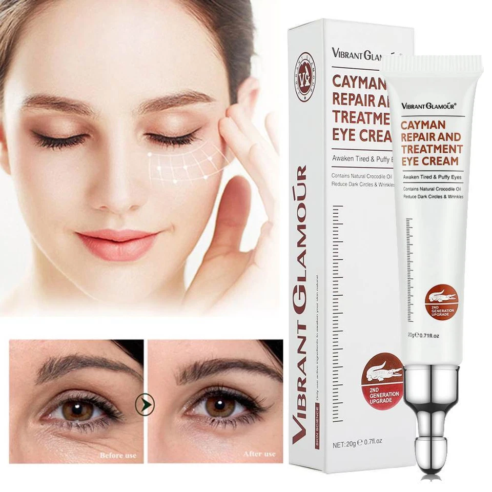 3x Eye Cream Instant Remove Eye Bags Dark Circles Anti Wrinkle Depuffing Firming - Image 2 of 4