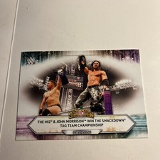 2021 Topps WWE - Super ShowDown  #26 The Miz, John Morrison