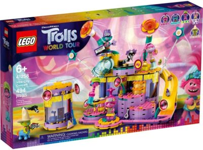 LEGO TROLLS WORLD TOUR 41258 Vibe City Concert New Box As Is | eBay