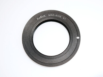 Fotodiox Lens Mount Adapter, M42 V1 Screw Lens to Canon EF, EF-S Camera