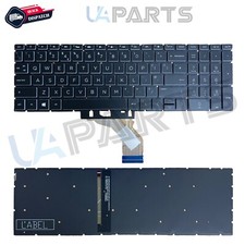 For HP 15-DA 15-DX 15-DK 15-CX 15-CN 15-CR 15-SC UK Laptop Keyboard With Backlit